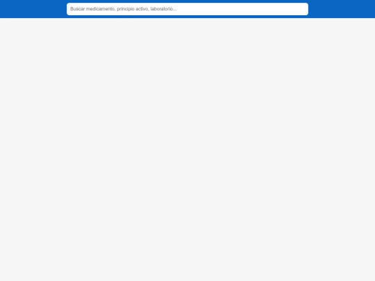medicaments screenshot