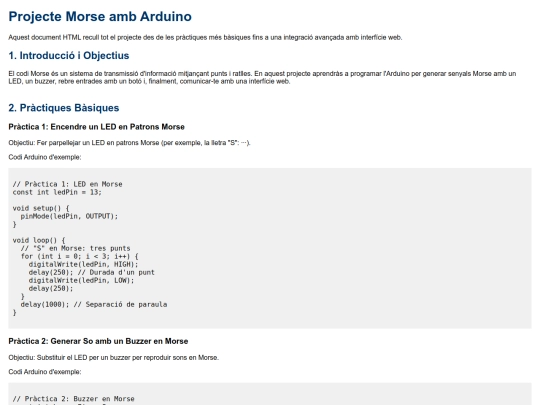 morse/proj screenshot