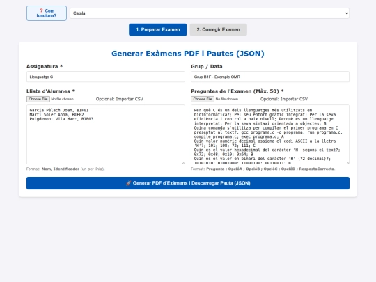 omr/3idiomes screenshot