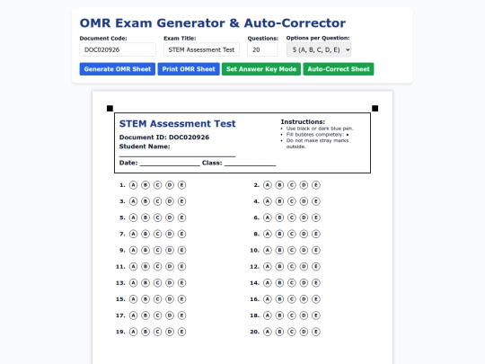 omr/index10 screenshot