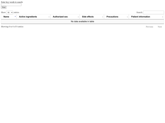 openfda screenshot