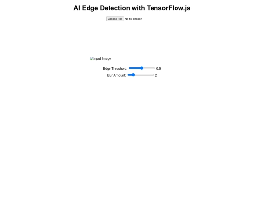 p5/tensorflow screenshot