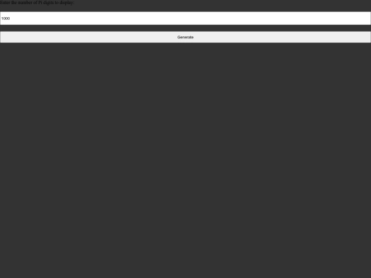 pi/11 screenshot