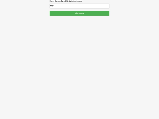 pi/13 screenshot
