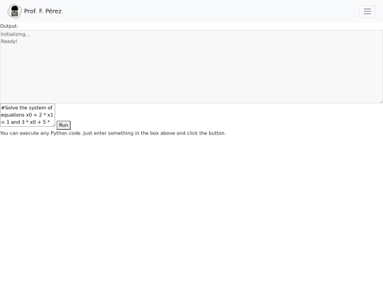 pyodide/1 screenshot