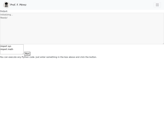 pyodide/2 screenshot