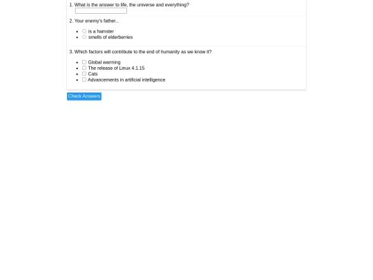quiz screenshot