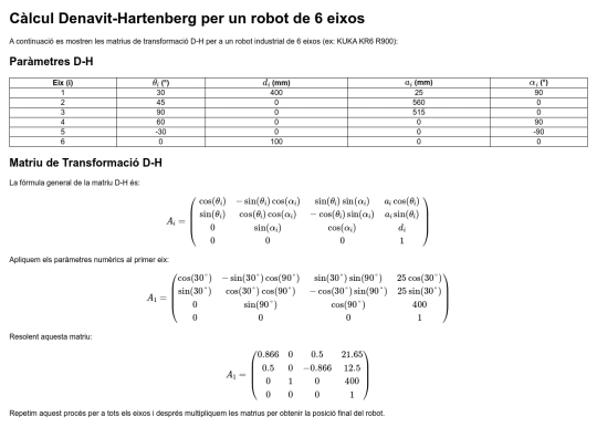 robotica/dhmatrix/index2 screenshot