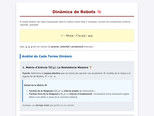robotica/tot/dinamica/explicacions screenshot
