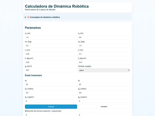 robotica/tot/dinamica screenshot