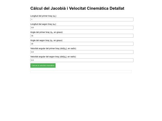 robotica/velocitat screenshot