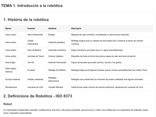 robotica2 screenshot