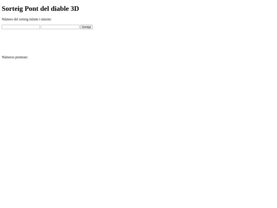 sorteig3d screenshot
