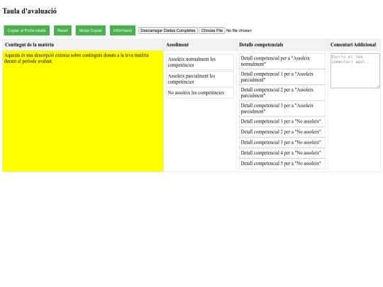 taula/index9 screenshot