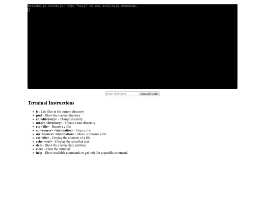 terminal/4 screenshot