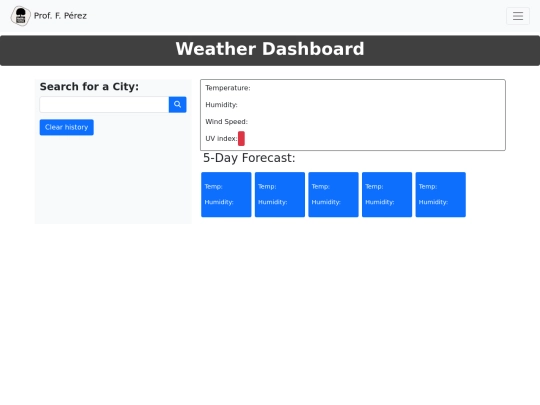 weather screenshot
