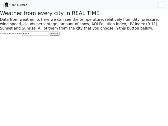 weatherio screenshot