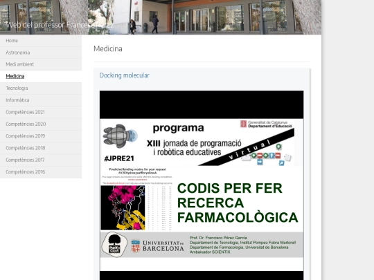 webantiga/xtec.cat/_fperez5/medicina screenshot