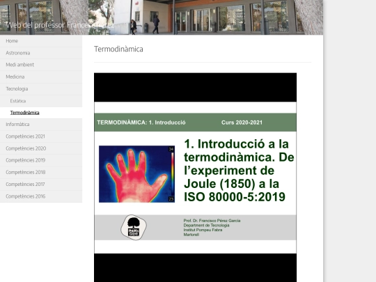 webantiga/xtec.cat/_fperez5/termodinmica screenshot