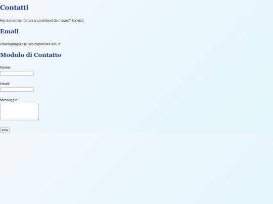 contatti screenshot