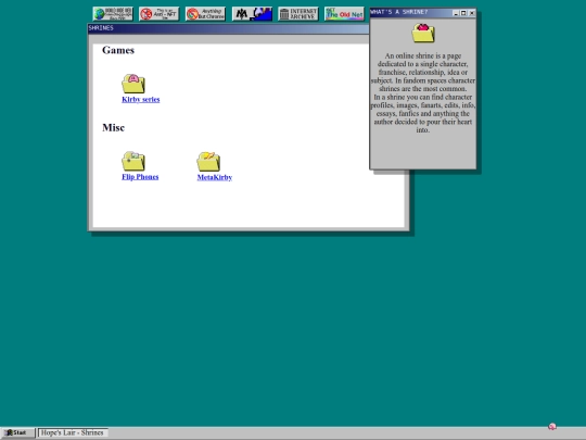 shrines screenshot