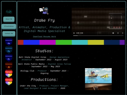 portfolio screenshot