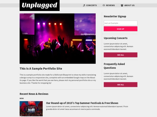 unplugged screenshot