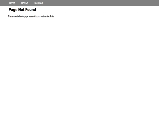 blog/not_found screenshot