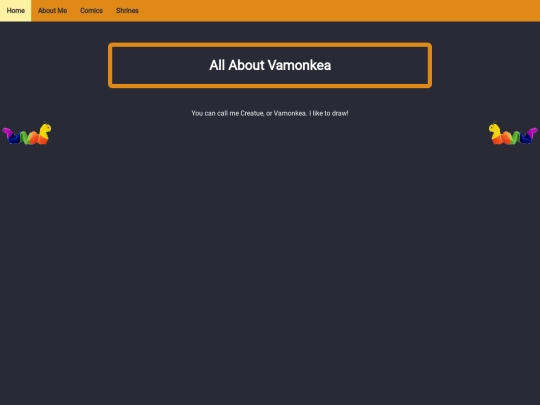 about-me screenshot