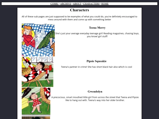 characters screenshot