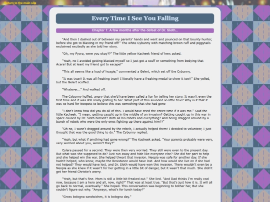 mywriting/neopetsfanfic screenshot
