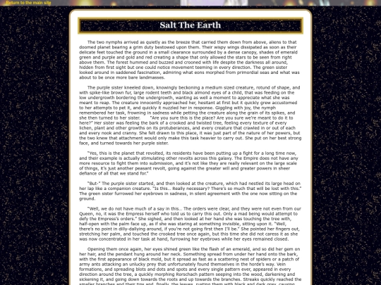 mywriting/unfinishedshort screenshot