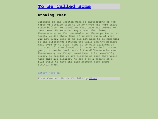 knowingpast screenshot
