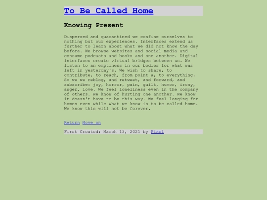 knowingpresent screenshot