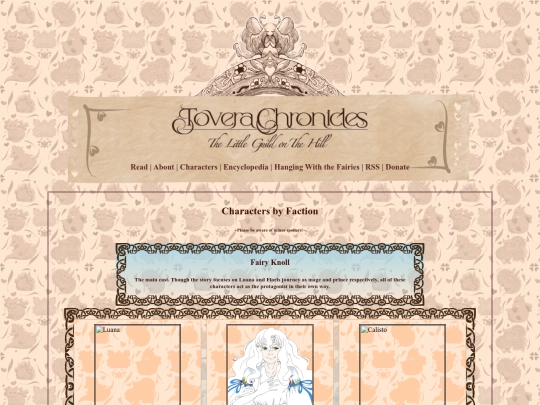 Characters screenshot