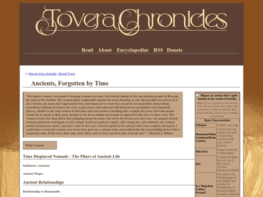 Encyclopedia Entries/Ancients screenshot