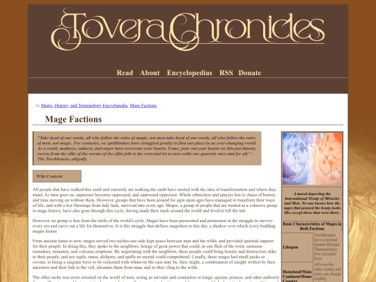 Encyclopedia Entries/MageFactions screenshot