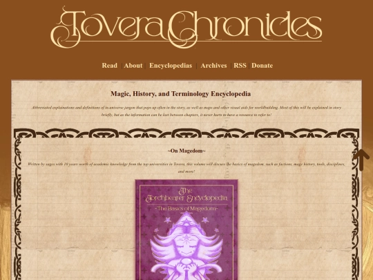 Encyclopedia screenshot