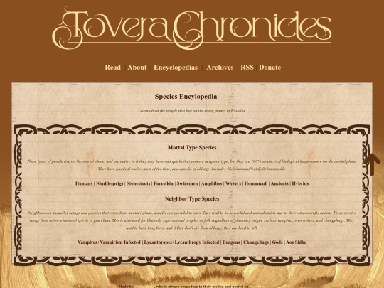 Species_Encyclopedia screenshot