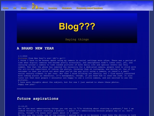 blog screenshot