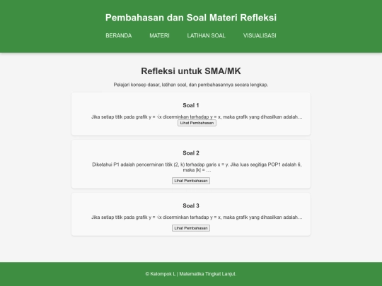 refleksi screenshot