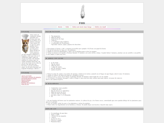 recetas screenshot