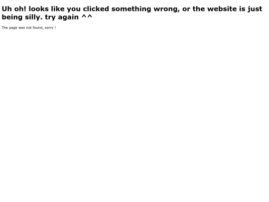 not_found screenshot