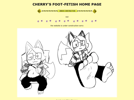 cherryfootfetishhomepage screenshot