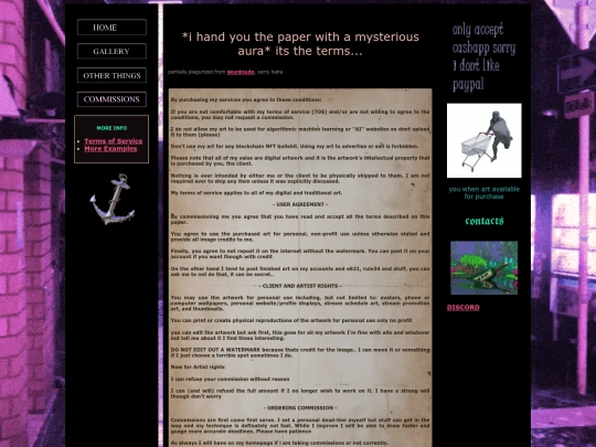 commissionstos screenshot