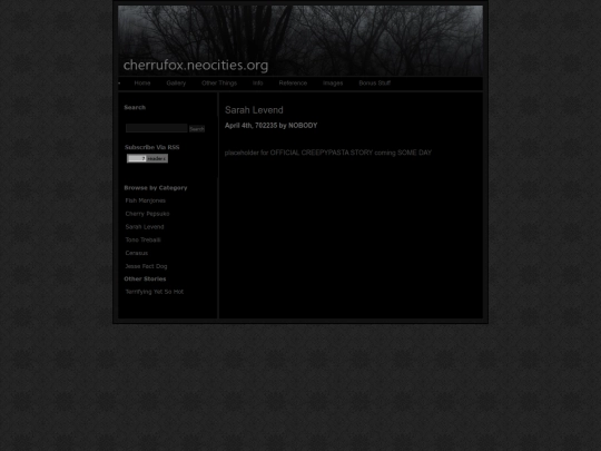 sarahlevend screenshot