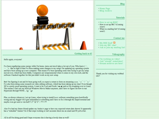 Posts/2005-10-11-getting-back-to-it screenshot