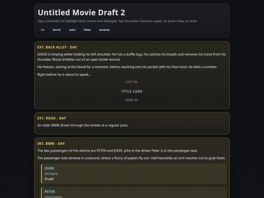 moviescript screenshot