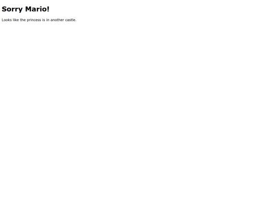 not_found screenshot