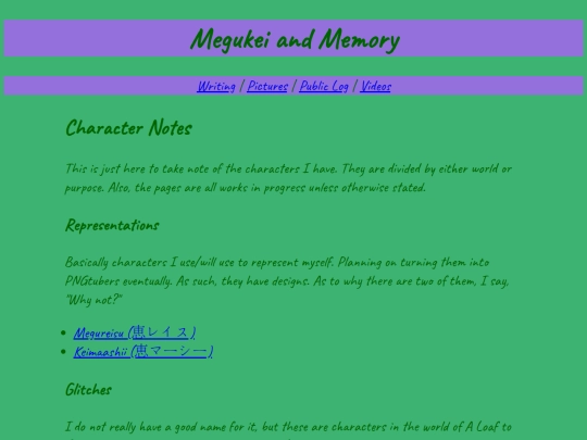 charalist screenshot